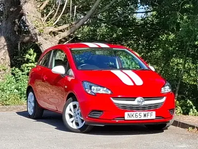 Used Vauxhall Corsa 70 HP (51 kW) 2015 Red Hatchback