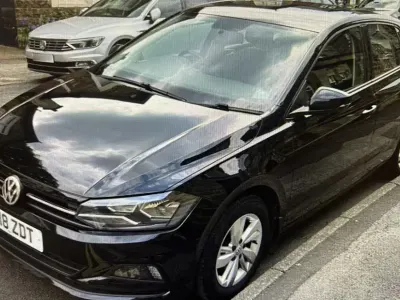 Second-hand VW Polo SE 95 CP (69 kW) 2018 Negru Hatchback