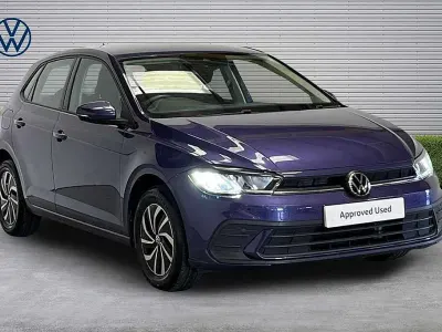 Used VW Polo Life 95 HP (69 kW) 2022 Mauve/purple Hatchback