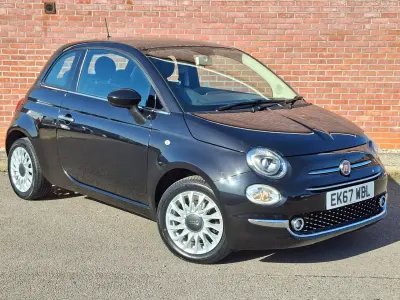 Usado Fiat 500 Lounge 69 HP (50 kW) 2017 Preto Citadino
