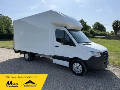 Used Mercedes Sprinter 141 HP (103 kW) 2019 White Van