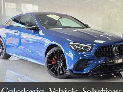 Used Mercedes E300 AMG line 265 HP (194 kW) 2023 Orange Coupe