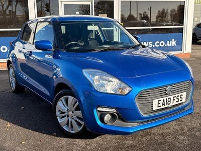 Blue Used 2018 Suzuki Swift SZ-T Hatchback | £6,590 (Fair price)