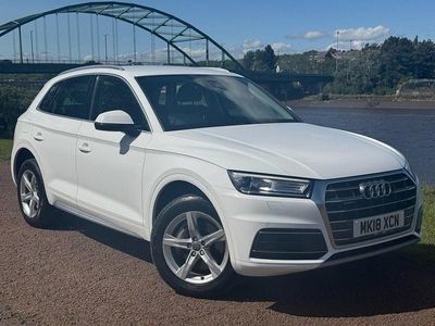 White Used 2018 Audi Q5 Sport SUV | £17,999 (Fair price)