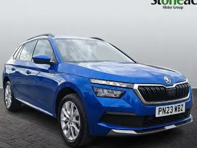 Used Skoda Kamiq SE Drive 110 HP (80 kW) 2023 Blue SUV