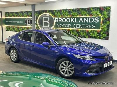 Blue Used 2021 Toyota Camry Design Sedan | £20,985 (Fair price)