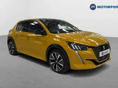 Used Peugeot e-208 GTi 100 kW (136 HP) 2022 Yellow Hatchback