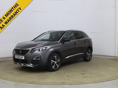 Used Peugeot 3008 GT-line 130 HP (95 kW) 2018 Grey SUV