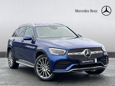 Used Mercedes GLC220 AMG Line Premium 2021 Blue Estate