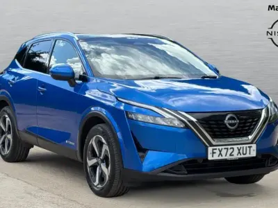 Used Nissan Qashqai N-Connecta 190 HP (139 kW) 2022 Blue SUV