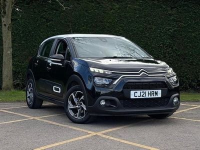Used Citroën C3 PureTech 2021 Black Hatchback