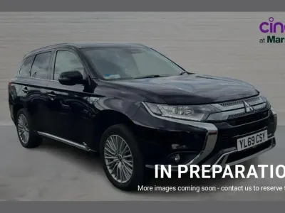 Used Mitsubishi Outlander P-HEV 221 HP (162 kW) 2020 Black SUV