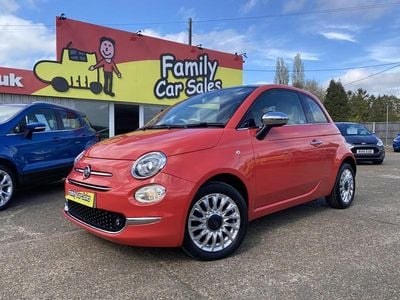 Used Fiat 500 Lounge 69 HP (50 kW) 2017 Pink Hatchback
