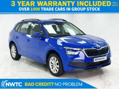 Used Skoda Kamiq 95 HP (69 kW) 2020 Blue SUV