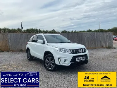 Used Suzuki Vitara SZ-T 140 HP (102 kW) 2020 White SUV