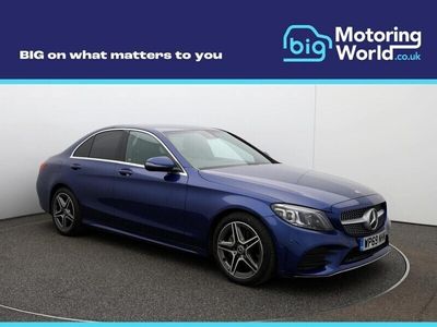 used Mercedes C200 C Class 1.5MHEV EQ Boost AMG Line (Premium) Saloon 4dr Petrol G-Tronic+ Euro 6 (s/s) (198 ps) AMG body Saloon