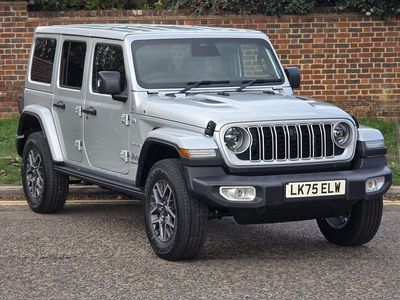 Grey New 2025 Jeep Wrangler Sahara SUV | £55,699