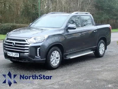 Used SsangYong Musso 202 HP (148 kW) 2023 Grey Pickup