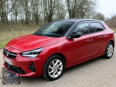 Used Vauxhall Corsa SRi 100 HP (73 kW) 2020 Red Hatchback