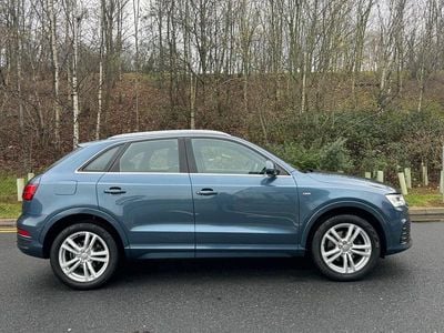Blue Used 2015 Audi Q3 S-Line SUV | £9,795 (Fair price)