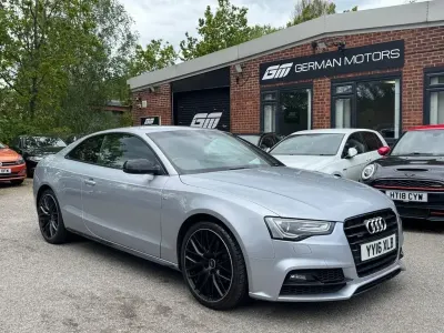Używany Audi A5 Black Edition 2016 Srebrny Coupe
