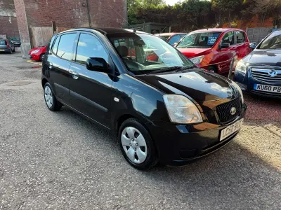 Used Kia Picanto 64 HP (47 kW) 2006 Black Hatchback
