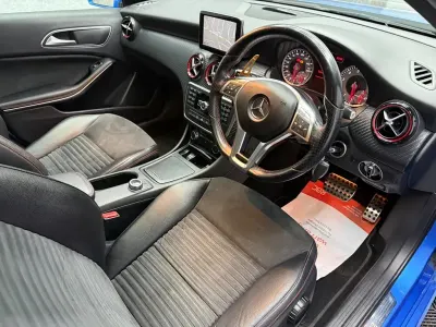 Used Mercedes A250 AMG 2013 Blue Hatchback