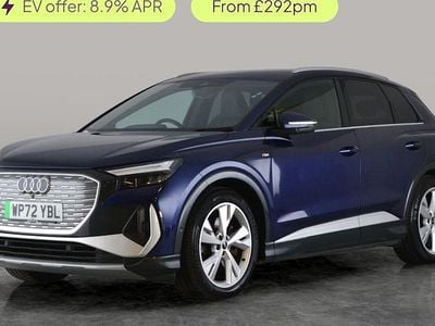 Used Audi Q4 e-tron S-Line 219 kW (299 HP) 2022 Blue SUV