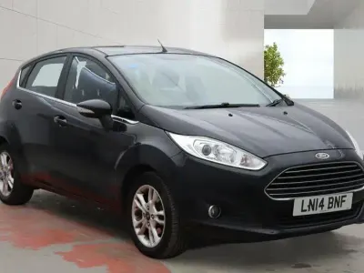 Used Ford Fiesta Zetec 82 HP (60 kW) 2014 Black Hatchback