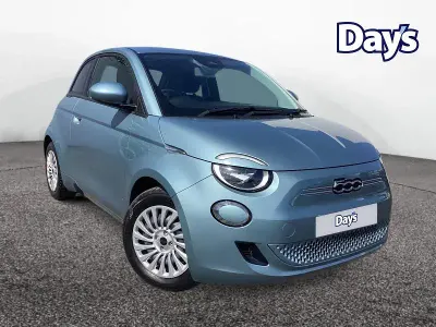 Used Fiat 500e Action 69 kW (95 HP) 2022 Blue Hatchback