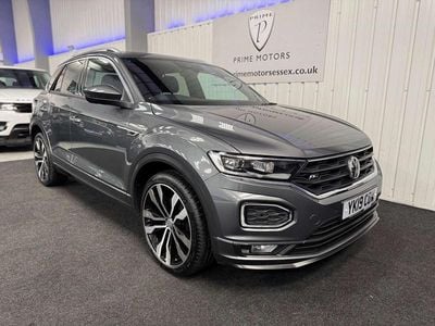 Used VW T-Roc R-line 150 HP (110 kW) 2019 Grey SUV