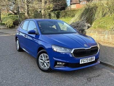 Used Skoda Fabia Comfort 110 HP (80 kW) 2023 Blue Hatchback