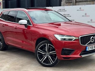 Used Volvo XC60 R-Design Pro 2018 Red SUV