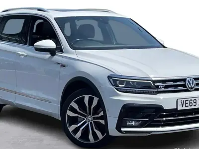 Used VW Tiguan R-line 190 HP (139 kW) 2020 White SUV