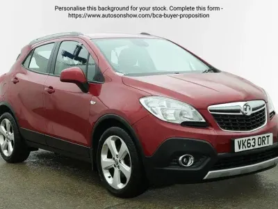 Used Vauxhall Mokka 115 HP (84 kW) 2013 Red SUV