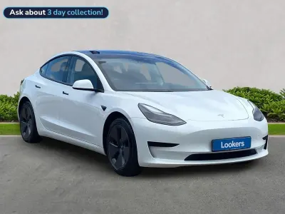 Usado Tesla Model 3 Standard Range 208 kW (283 HP) 2021 Branco Sedan