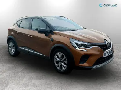 Used Renault Captur Iconic 100 HP (73 kW) 2020 Orange/black SUV