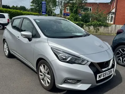Used Nissan Micra Acenta 2019 Silver Hatchback