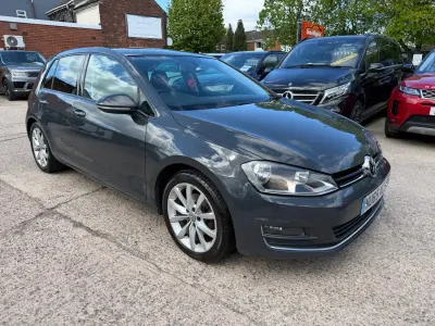 Begagnad VW Golf VII GT 2015 Grå Halvkombi