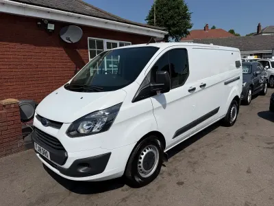 Used Ford Transit Custom 170 HP (125 kW) 2018 White Van