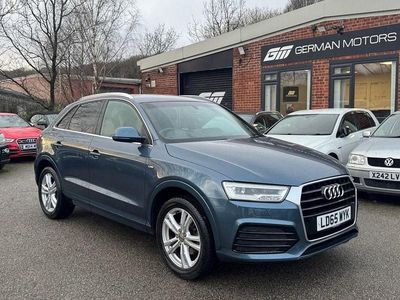 Used Audi Q3 S-Line 150 HP (110 kW) 2015 Blue SUV
