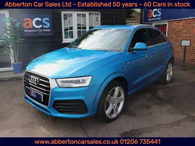 Used Audi Q3 S-line plus 2016 Blue SUV