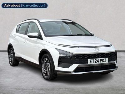 Begagnad Hyundai Bayon Advanced 100 HK (73 kW) 2024 Vit SUV