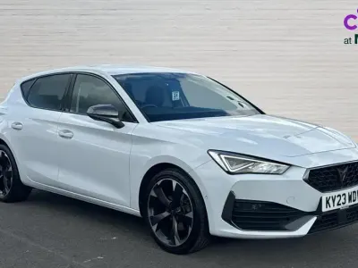 Used Cupra Leon 150 HP (110 kW) 2023 Nevada white