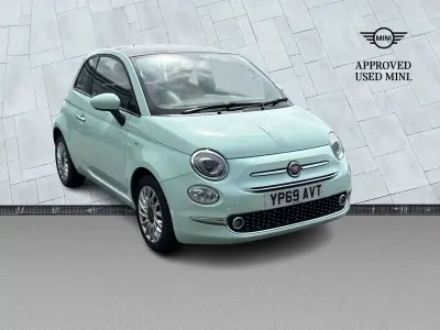 Used Fiat 500 Lounge 69 HP (50 kW) 2019 Green Hatchback