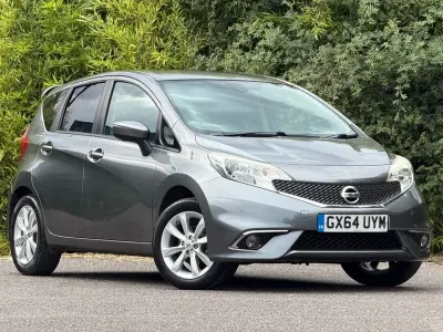 Used Nissan Note S 98 HP (72 kW) 2014 Grey Hatchback