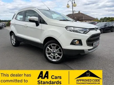 Used Ford Ecosport Titanium 95 HP (69 kW) 2017 White SUV