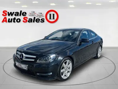 Used Mercedes C180 Sport Edition 156 HP (114 kW) 2015 Black Coupe