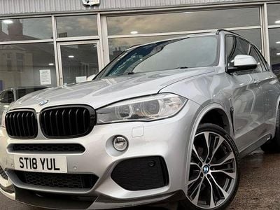 Silver Used 2018 BMW X5 M Sport SUV | £22,000 (Good price)