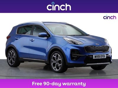 Blue Used 2019 Kia Sportage GT-Line SUV | £13,699 (Fair price)